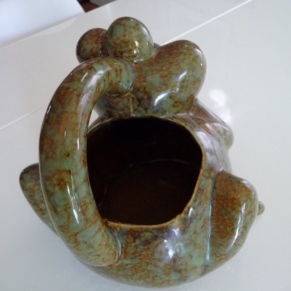 GORGEOUS FUNKY MID CENTURY CERAMIC WATERING POT MADE BY BIRD BRAIN - Picture 4 of 6